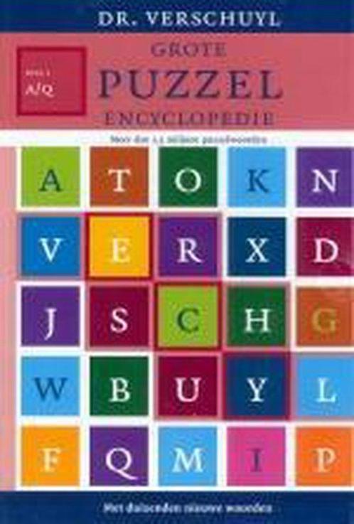 Grote Puzzelencyclopedie 2 Delen 9789021541211 Verschuyl, Boeken, Hobby en Vrije tijd, Gelezen, Verzenden