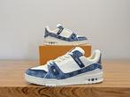 Louis Vuitton - LV Trainer White / Blue Denim Damier -, Nieuw