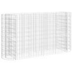 Gegalvaniseerd ijzer Gabion 100cm hoog | OP = OP | 46%, Tuin en Terras, 100 cm of meer, Nieuw, Ophalen of Verzenden, Metaal