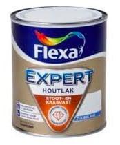 Flexa Expert Houtlak Zijdeglans - Dauw Blauw - 0,75 liter, Doe-het-zelf en Verbouw, Verf, Beits en Lak, Lak, Blauw, Nieuw, Minder dan 5 liter