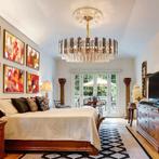 Kristallen Kroonluchter 80 cm Luxe Plafondlamp, Verzenden, Nieuw