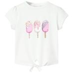 vidaXL Kindershirt 104 ecru, Verzenden, Nieuw