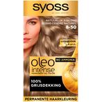Syoss Oleo Intense 8-50 Natuurlijk Asblond Haarkleuring, Sieraden, Tassen en Uiterlijk, Uiterlijk | Haarverzorging, Nieuw, Verzenden