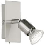 LED Wandspot - Trion Nimo - GU10 Fitting - 3W - Warm Wit, Ophalen of Verzenden, Nieuw, Metaal