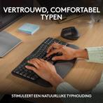 Logitech Wave Keys - Draadloos Toetsenbord - Ergonomisch -, Verzenden, Zo goed als nieuw