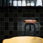 Wandtegel Sottocer Harmony Handvorm Negro Zwart Glans 13x13, Nieuw, Minder dan 20 cm, 10 m² of meer, Wandtegels