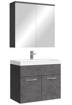 Badkamermeubel Set Montreal 01 60 cm Donker Grijs Badmeubel, Huis en Inrichting, Badkamer | Badkamermeubels, Verzenden, Nieuw
