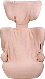 MamaLoes Badstof Light Pink Groep 2/3 Autostoelhoes, Kinderen en Baby's, Autostoeltjes, Verzenden, Nieuw