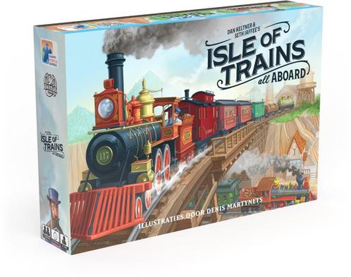 Isle Of Trains | Happy Meeple Games - Gezelschapsspellen, Hobby en Vrije tijd, Gezelschapsspellen | Bordspellen, Nieuw, Verzenden
