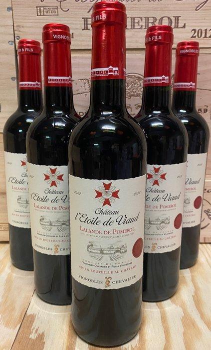 2022 Chateau létoile de Viaud - Lalande-de-Pomerol - 6, Verzamelen, Wijnen