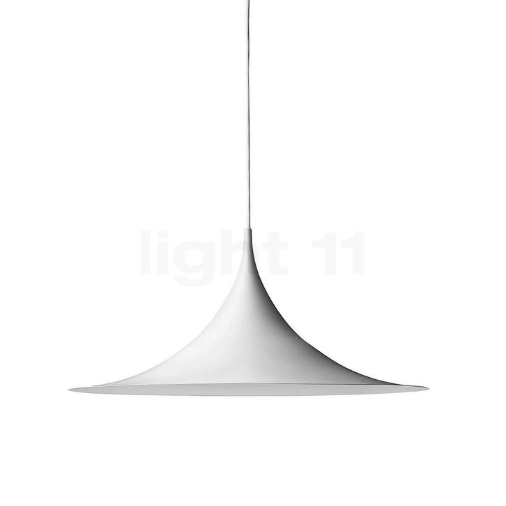 Gubi Semi Hanglamp, wit mat - ø¸47 cm (Hanglampen), Huis en Inrichting, Lampen | Hanglampen, Nieuw, Verzenden