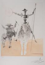 Salvador Dali (1904-1989) - Don Quichotte et Sancho Panza, Antiek en Kunst