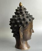 Hoofd van een figuur - Fraai gedetailleerd Boeddha ornament, Antiek en Kunst