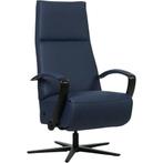 Leren relaxfauteuil Idol - Toledo Kobalt (blauw) - Small, Huis en Inrichting, Fauteuils, Nieuw, Ophalen of Verzenden, 50 tot 75 cm