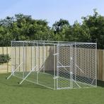 vidaXL Hondenkennel voor buiten 2x6x2 m gegalvaniseerd staal, Dieren en Toebehoren, Verzenden, Nieuw