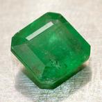 1 pcs Groen Smaragd - 1.85 ct - International Gemological, Nieuw