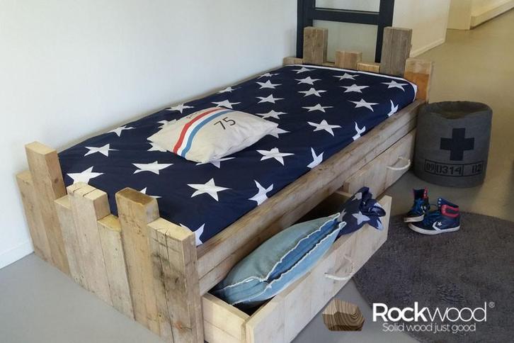 Rockwood® Kinderbed Robin Old Style 80x180cm, Kinderen en Baby's, Kinderkamer | Bedden, Nieuw, Ophalen of Verzenden