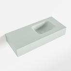 MONDIAZ LEX Greey vrijhangende solid surface wastafel 70cm., Ophalen of Verzenden, Nieuw, Overige typen