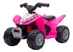 Eco Toys Honda Roze Elektrische Kinder Quad H3, Verzenden, Nieuw, Loopvoertuig