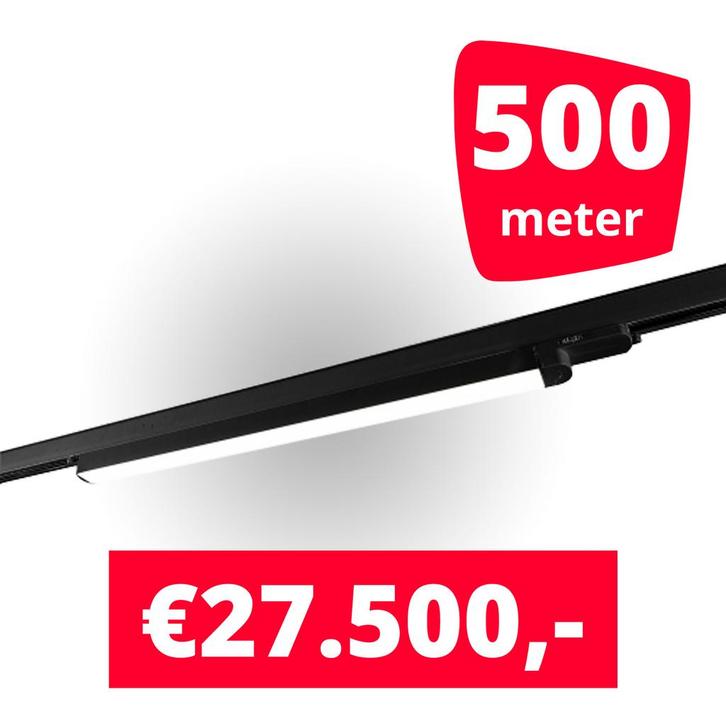 250x LED Railverlichting TL Linear White spots + 500M rails, Zakelijke goederen, Kantoor en Winkelinrichting | Winkel en Inventaris