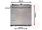 RADIATOR VOOR NISSAN FRONTIER 2005- 21410EB30A, Auto-onderdelen, Ophalen of Verzenden, Nieuw