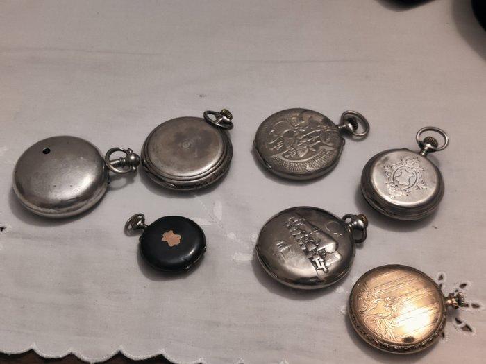 Klok (7) - Metaal - 1900-1950, Antiek en Kunst, Antiek | Klokken