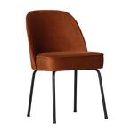 *WOONWINKEL* BePureHome Vogue Velvet Eetkamerstoel Roest, Verzenden, Nieuw, Bruin