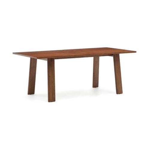*WOONWINKEL* Kave Home Arlen Uitschuifbare Tafel Eikenhout W, Huis en Inrichting, Tafels | Eettafels, Nieuw, Verzenden