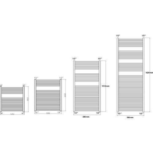 Haceka radiator Sahara (in 3 maten), Doe-het-zelf en Verbouw, Verwarming en Radiatoren, Ophalen of Verzenden