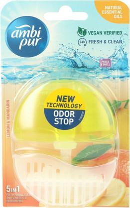Toiletblok Ambi Pur Lemon & Mandarin navulbaar 55 ml beschikbaar voor biedingen