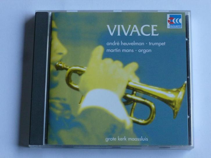 Vivace - Andre Heuvelman, Martin Mans, Cd's en Dvd's, Cd's | Klassiek, Zo goed als nieuw, Verzenden