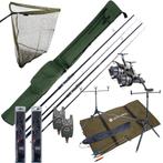 Complete Ultimate Karper Set met hengels, vrijloopmolens,, Watersport en Boten, Hengelsport | Algemeen, Verzenden, Nieuw