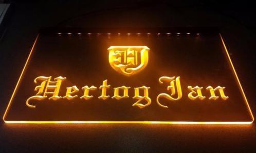 Hertog jan neon bord lamp LED verlichting reclame lichtbak X, Verzamelen, Merken en Reclamevoorwerpen, Nieuw, Verzenden