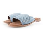 Lazamani Slippers in maat 39 Blauw, Slippers, Lazamani, Zo goed als nieuw, Verzenden