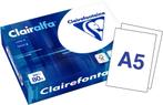 A5 papier 80 gram pak 500 vel Clairefontaine Clairalfa (A5 =, Verzenden, Nieuw, Clairefontaine