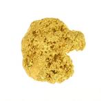 Natural Gold Goud nugget - Hoogte: 10.2 mm - Breedte: 9.2