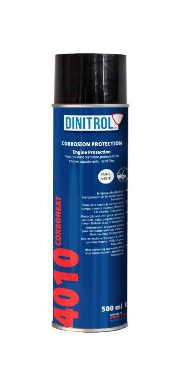 Dinitrol corroheat 4010 500 ml, transparant, spuitbus, Auto diversen, Onderhoudsmiddelen, Verzenden