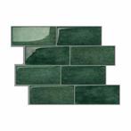 Tegelsticker Piastrelli Groen Metro, Nieuw