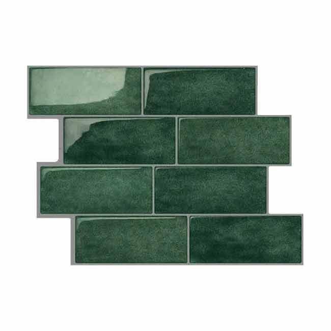 Tegelsticker Piastrelli Groen Metro, Doe-het-zelf en Verbouw, Overige Doe-het-zelf en Verbouw