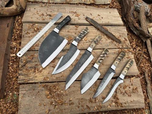 Keukenmes - Keukensnijmes Set cadeau handgemaakt mes - Chef, Antiek en Kunst, Antiek | Keukenbenodigdheden