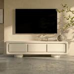 *WOONWINKEL* Wit Tv-meubel Organisch Betonlook 160 Cm, Verzenden, Nieuw