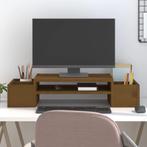 vidaXL Monitorstandaard 70x27,5x15 cm massief grenenhout, Verzenden, Nieuw
