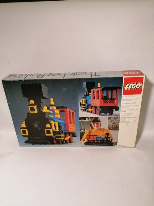 Lego - Trains - 396 - Thatcher Perkins Locomotive met doos, Kinderen en Baby's, Speelgoed | Duplo en Lego