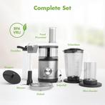 2dekans | KitchenBrothers Foodprocessor – 4-in-1, Ophalen of Verzenden