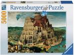 De Toren van Babel Puzzel (5000 stukjes) | Ravensburger -, Nieuw, Verzenden