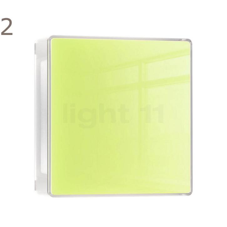 Serien Lighting App Wall LED, green fluorescent (Wandlampen), Huis en Inrichting, Lampen | Wandlampen, Nieuw, Verzenden