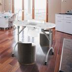 2dekans | Coast Opvouwbare Manicuretafel 90x43x73 cm Wit –, Ophalen of Verzenden, Zo goed als nieuw