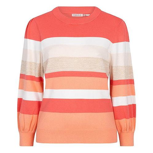 -30% Esqualo  Esqualo Sweater sp24-07024 strawberry  maat XX, Kleding | Dames, Truien en Vesten, Nieuw, Verzenden