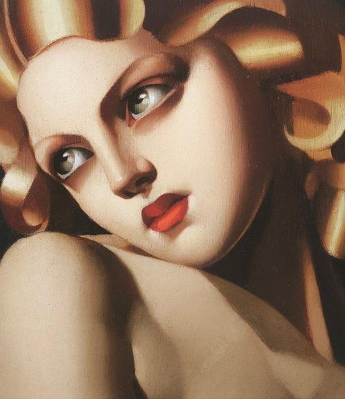 Tamara de Lempicka (1898-1980) (after) - Femme à la, Antiek en Kunst, Curiosa en Brocante