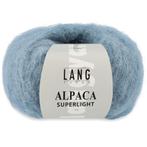 Lang Yarns Alpaca Superlight - 133 licht jeansblauw - Wol, Hobby en Vrije tijd, Breien en Haken, Ophalen of Verzenden, Nieuw